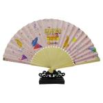 Dancing Party Summer Folding Hand Fans Japanese Plastic Hand Fan Chinese Custom