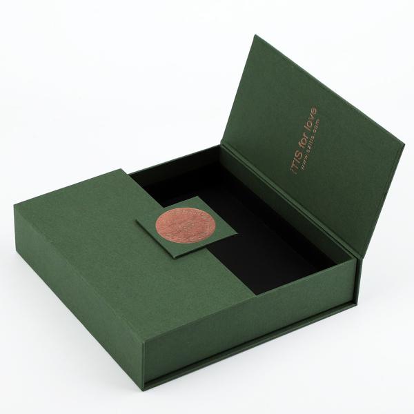 Buy cheap Flip Top Magnetic Creative Jewelry Packaging Box ROHS Approved from wholesalers