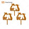 Buy cheap Custom Painted Corten Steel Garden Art Sculpture Wear Resisting from wholesalers
