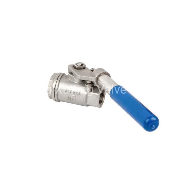Buy cheap GB Standard Stainless Steel SS304 Fnpt Thread 2-PC Ball Valve with Spring Return Handle from wholesalers