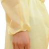 Buy cheap Long Sleeves Sterile Elastic Cuff Non-woven Hospital Medical Surgical Disposable Isolation Gown from wholesalers