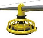 Buy cheap 14/16 partitions Poultry Farm Equipment Plastic Chicken Feeders And Drinkers from wholesalers