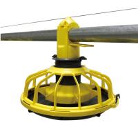 Buy cheap 14/16 partitions Poultry Farm Equipment Plastic Chicken Feeders And Drinkers product
