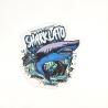 Buy cheap 3.5g - 14g Smell Proof Mylar Zip Lock Bags Edible Candy Irregular Shaped Die Cut Mylar Bag from wholesalers