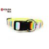 Buy cheap Extra Cute Soft Adjustable Dog Collar Rainbow Color With High Impact Plastic Buckle from wholesalers