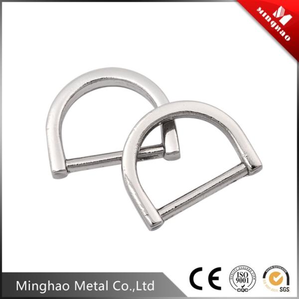 Buy cheap Custom stainless steel D-rings buckle manufacture,10.3*13.62mm,Zinc alloy from wholesalers