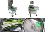 1100W Vegetable Processing Equipment , Adjustable Bamboo Dofu Vegetables Melon