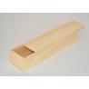 Buy cheap Hot Stamp Single Wooden Wine Glass Box , Wooden Crate Storage Box 35 * 10 * 10cm from wholesalers