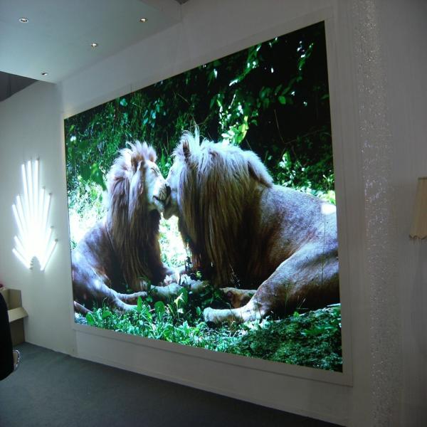 IP63 Indoor Led Advertising Screen Slim Rental Aluminum Cabinet High Refresh
