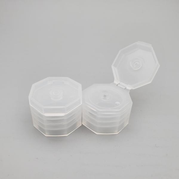 Buy cheap OEM 28mm Octagonal Squeeze Pet Plastic Flip Top Cap from wholesalers