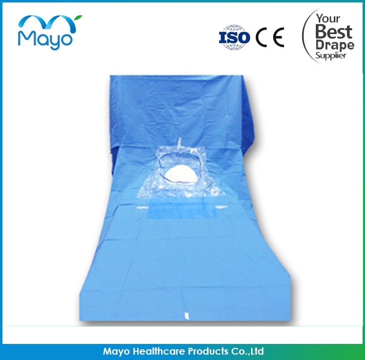 ISO FDA Disposable Surgical Drapes SMS PP Sterile Fenestrated Drape