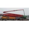 Buy cheap Used 2014 Putzmeister 56m Concrete Placing Boom Pumping Machine Truck Mounted Concrete Pump Cost from wholesalers