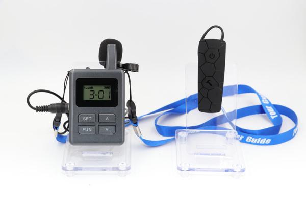 200 Meters Distance Wireless Audio Tour Guide Systems For Church Translation /