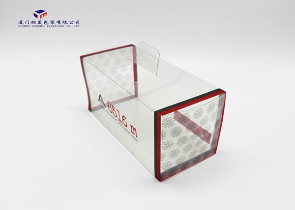 Quality 0.3mm Thickness Clear PVC Packaging Boxes Highly Durable For Packing Ski Glasses for sale