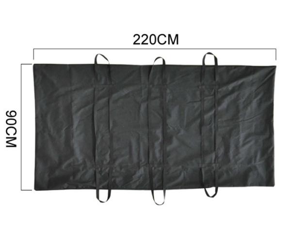 Disposable Mortuary Body Bag for Dead Bodies, Biodegradable PEVA Funeral Corpse