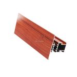 6000 Series Wood Grain Aluminium Profile Window Frame Detail World Trend House