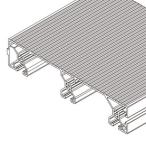 TB 40200 Extruded Aluminum Pedal Profiles Chemical Polishing