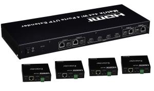 China 4x4 HDMI Matrix with UTP Extender function on sale