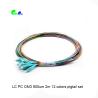 Buy cheap LC Fiber Optic Cable Pigtail With 0.9mm 12 Colors Mini Breakout Cable from wholesalers