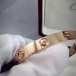Love Bangle in 18K gold with diamonds from china jewelry factory