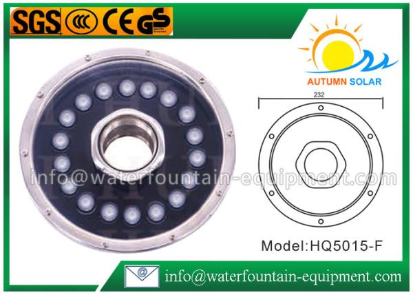 Decorative Submersible Fountain Lights , IP68 Waterproof LED Lights For