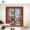 Buy cheap Three Rail Broken Bridge Aluminium Sliding Doors 40 Sound Insulation For Family Villa from wholesalers