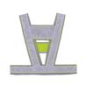 Buy cheap 100% Polyester Tricot Safety Vest Belt High Visibility Reflective Belt Vest from wholesalers