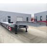 Buy cheap 2/3/4 Axle Gooseneck Detachable Semi Lowbed Trailer , Lowboy Semi Trailer For Sale In Mexico from wholesalers