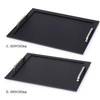 Buy cheap 5-star hotel black acrylic amenities tray product