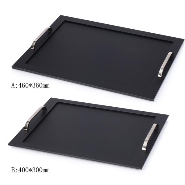 Buy cheap 5-star hotel black acrylic amenities tray from wholesalers