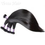 100% Virgin Cambodian Hair Weave Great Lengths / Unprocessed Remy Hair No Lice