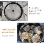 Hospital Steam Vertical Autoclave Digital Display 75L 100L 150L High Pressure