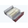 Buy cheap custom flocking blister gift box middle opened flocking blister wine box from wholesalers