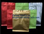 Square Bottom Plastic Zip lockk Stand Up Pouch Chocolate Bar Snack Food