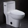 Buy cheap 21 Inch Round Bowl One Piece Handicap Toilet For Disabled Persons Tall Commodes from wholesalers
