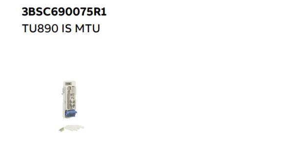 Buy cheap TU890 3BSC690075R1 ABB IS MTU 64mm Length 58.5mm Width from wholesalers