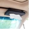 Buy cheap portable leather Tissue Box Holder For Car Napkin tissue box car organizer make your car clean and tidy from wholesalers