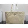 Buy cheap High Capicity Convenient Apricot Nylon Tote Shopping Bag Eco Friendly from wholesalers
