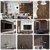 Buy cheap PS Wall Panel Industrial Design 3D WPC Decorative Wall Board Waterproof For Office Interior Walls from wholesalers
