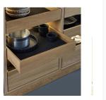Simple Modular plywood kitchen cabinets Melamine Finishing For Home Improvement