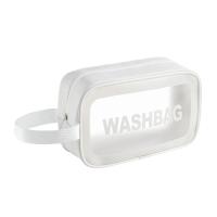 Buy cheap Waterproof PVC Transparent Travel Toiletry Bag Portable Make Up Organizer product
