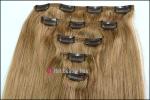 613# Color Clip in Brazilian Remy Hair Extensions For Female 20 Inch Stock