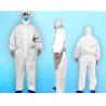 Buy cheap Microporous Safety Disposable Protective Coverachemical Protective Suit Nonwoven from wholesalers