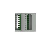 White LC Type 96 Ports Optic Fiber Distribution Patchpanel for Fiber Optic