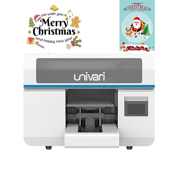 Buy cheap Small Business Custom Made UV Flatbed Printer 30cm PVC Board Printer from wholesalers