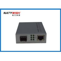 Buy cheap Stable Performance Fiber Media Converter , 10 / 100M SFP Media Converter With product