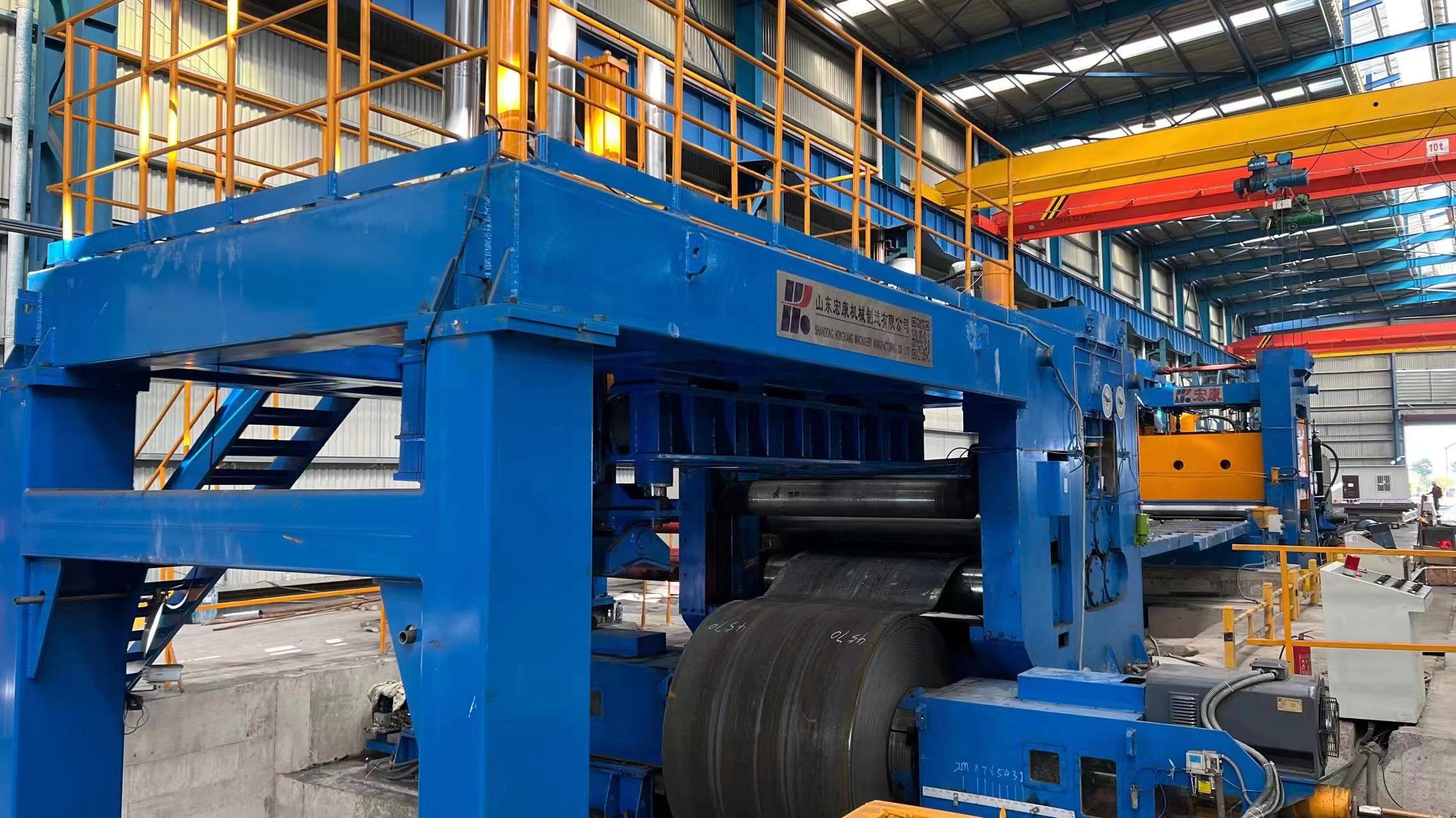 70KG Weight Steel Coil Leveling and Rewinding Machine for Metal Sheet Processing