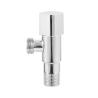 Buy cheap 1/2"X1/2" SS201 Plating Angle Valve Stainless Steel Water Heater Angle Vlave from wholesalers