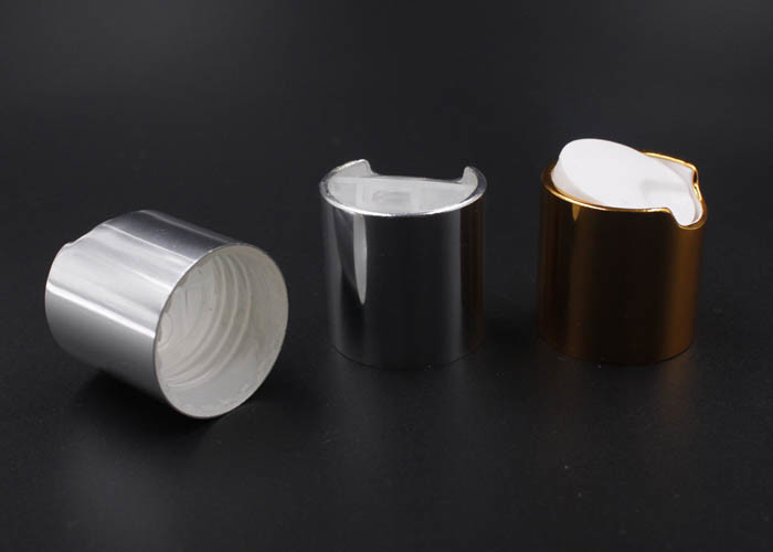 28/410 28mm Disc Top Cap Bottle Closure Types Aluminum Closure SGS