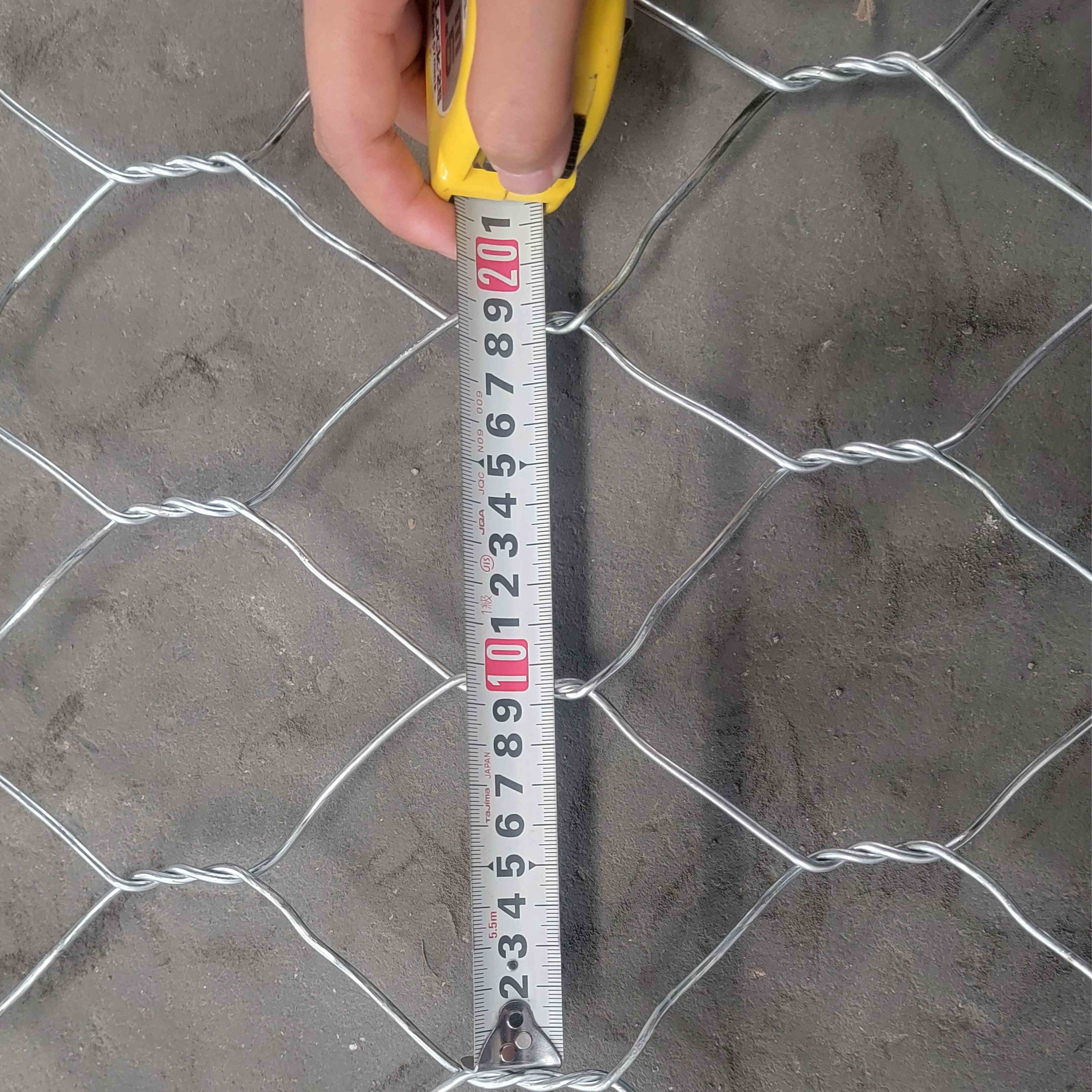 PVC Coated Gabion Basket Gabion Cloture Mattress 6*2*1m Gabion Baskets For River Use